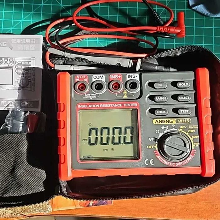Мегомметр для вимірювання напруги опору ізоляції заземлення - б/у