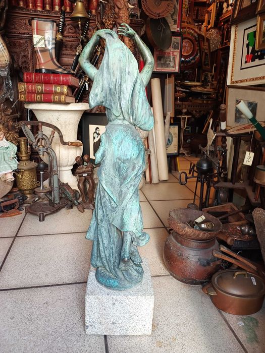 Escultura Bronze Henri Levasseur