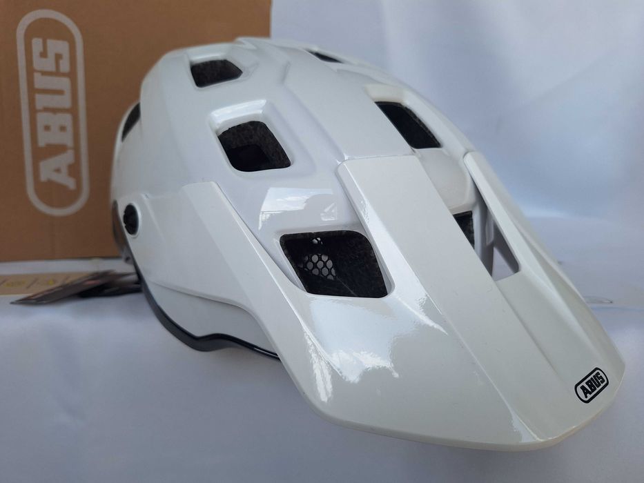 Kask rowerowy Abus Modrop Mips Shiny White S 51-55cm