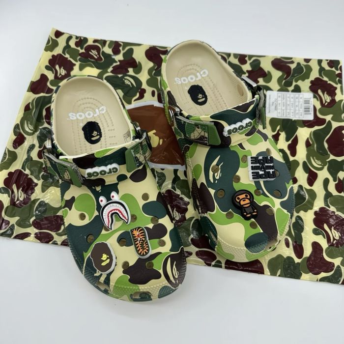 Crocs Bape | Крокси | Тапки