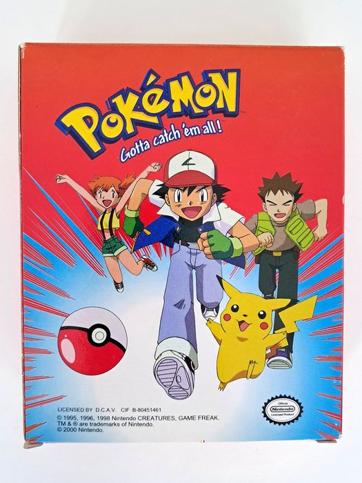 Agenda Pokémon Oficial Nova - Running Pikachu (Nintendo, 2000)