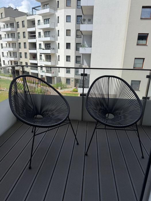 Fotel krzesło ogrodowe balkonowe