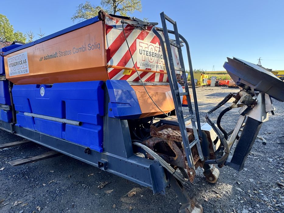 Piaskarka solarka Schmidt Stratos B60 6m3 9350L solanki Taśma! Combi Soliq 2019 hakowiec CAN hakowiec RoRo