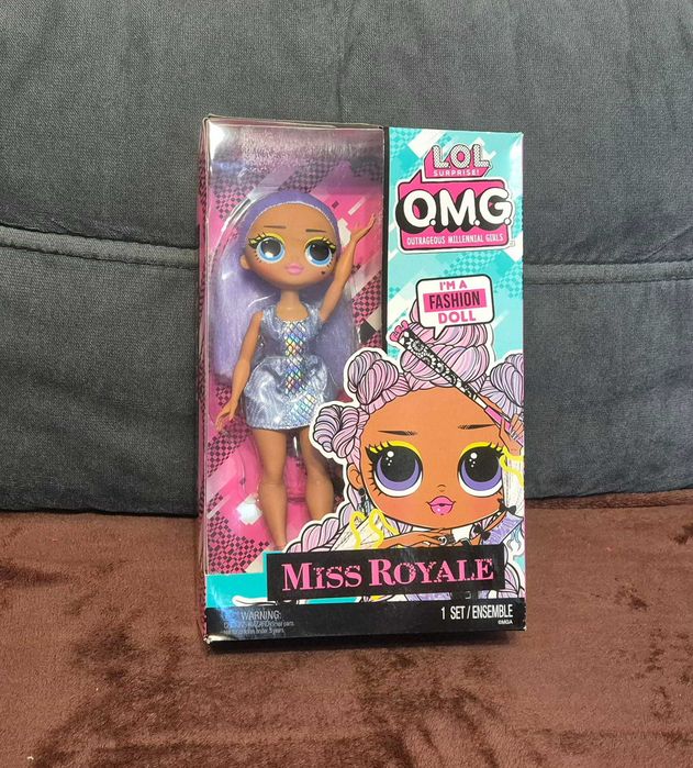 L.O.L Suprise O.M.G. Miss Royale Lol Fashion Doll Lalka Kolekcjonerska