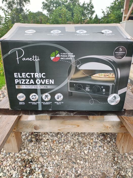 PANETTI Pizzetta Primo Czarny piec do pizzy