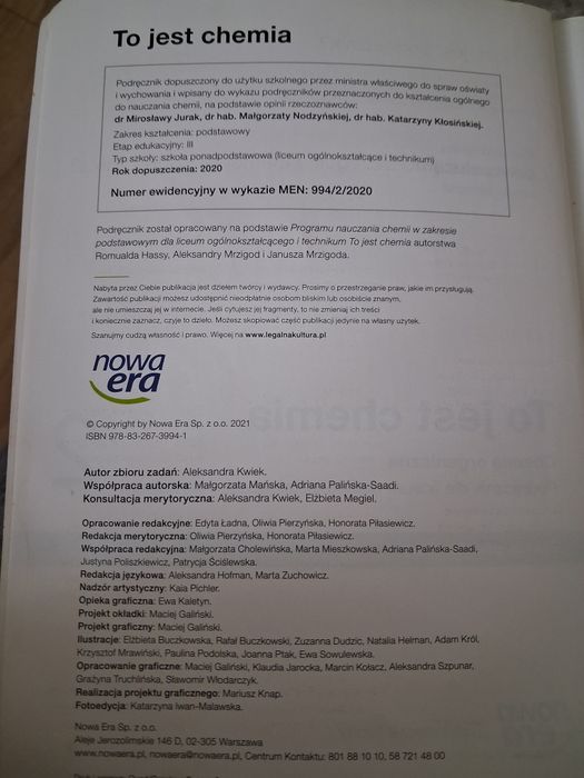 Podręcznik do chemii 2