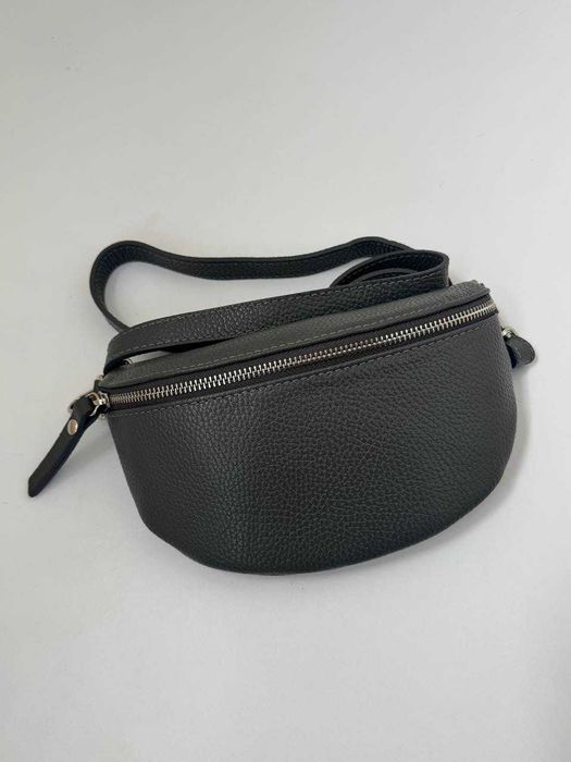 Шкіряна жіноча бананка Vera pelle