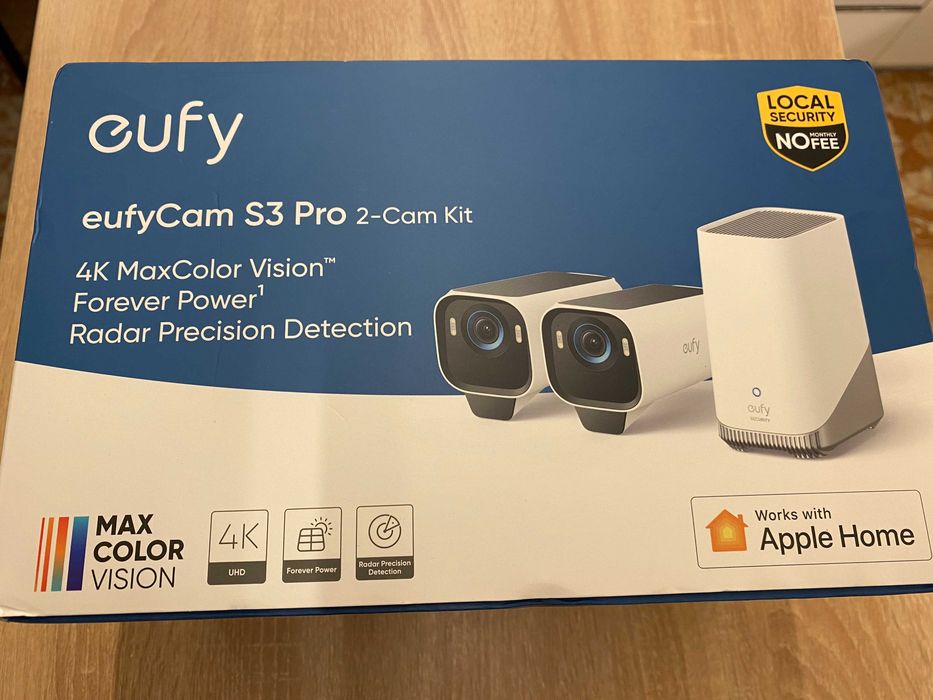 Eufy eufyCam S3 Pro 2-Cam Kit Комплект відеоспостереження