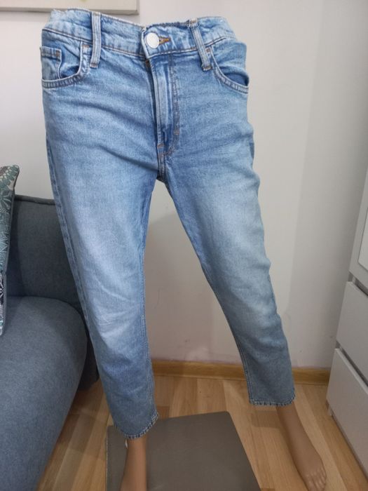 Spodnie jeansowe damskie xs. Hm. Stan idealny