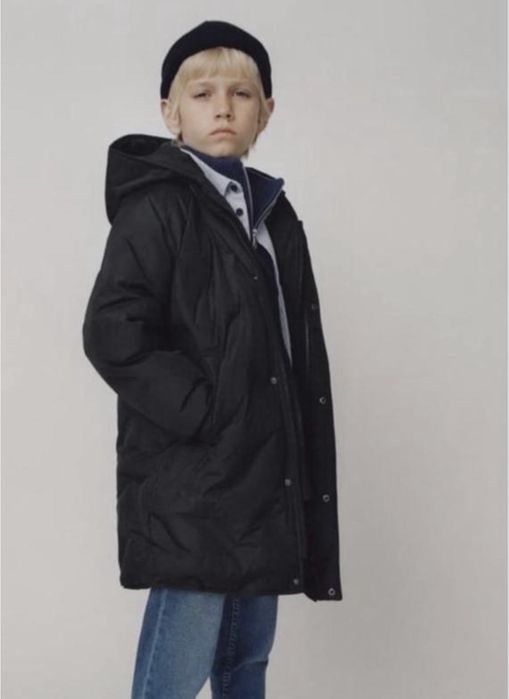 Пуховик Zara 8-9 років 130см