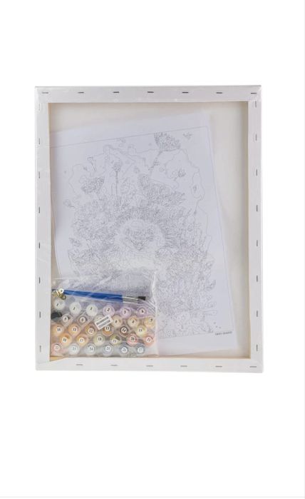 картина по номерам «їжачок»