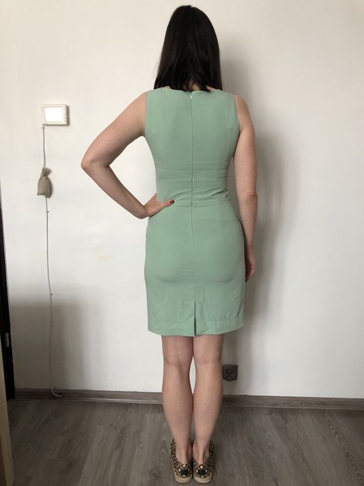 Sukienka mini, miętowa ECHO rozmiar 36