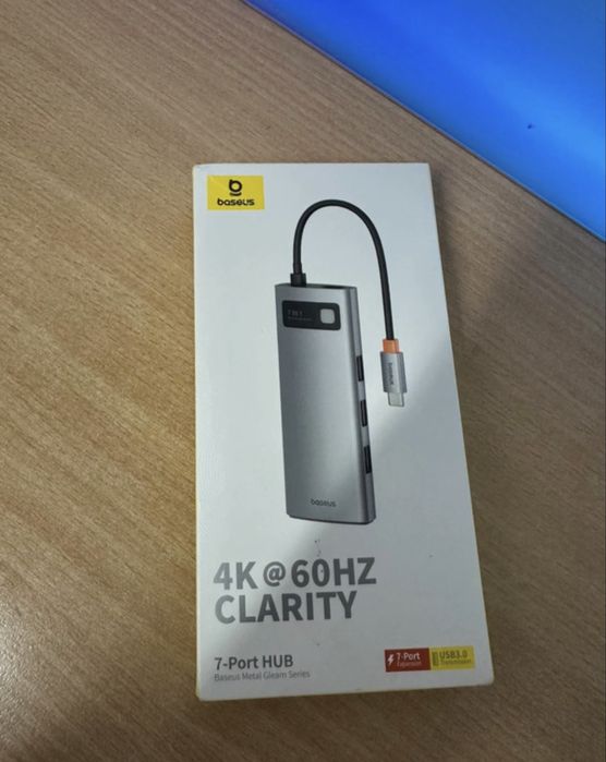 Hub Baseus Metal Gleam Cahub-CT0G USB-C pasywny