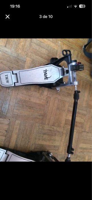 Pedal Duplo TAYE Metal Works. Em bom estado