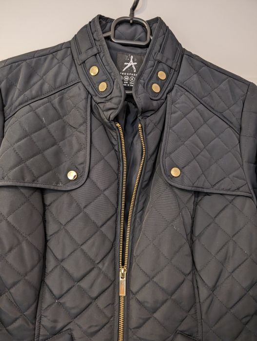 Kurtka przejściowa Primark ze złotymi guzikami, r. 38!