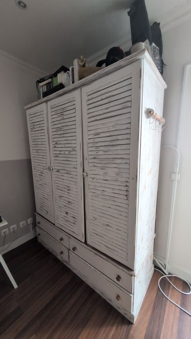 Gratuito Roupeiro branco 155x60x195