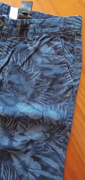Bermudas estampadas Azuis
