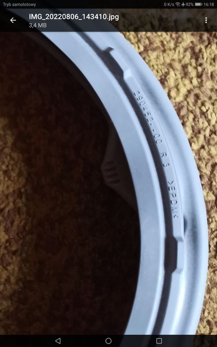 Fartuch do pralki Beko