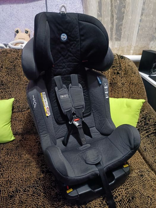 Дитяче Автокрісло ME 1041 BRAVO ISOFIX Royal Black