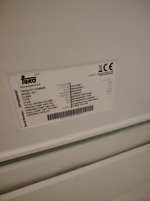 Frigorífico teka