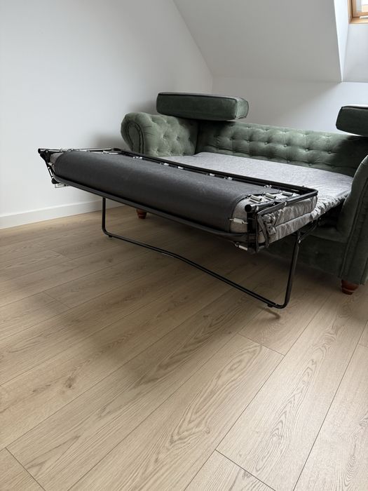 Sofa Chesterfield z funkcją spania