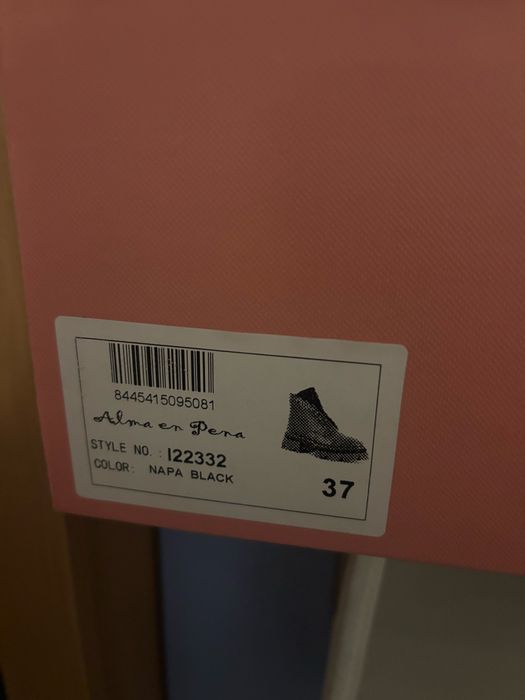 Botas Alma Pena como novas ,37