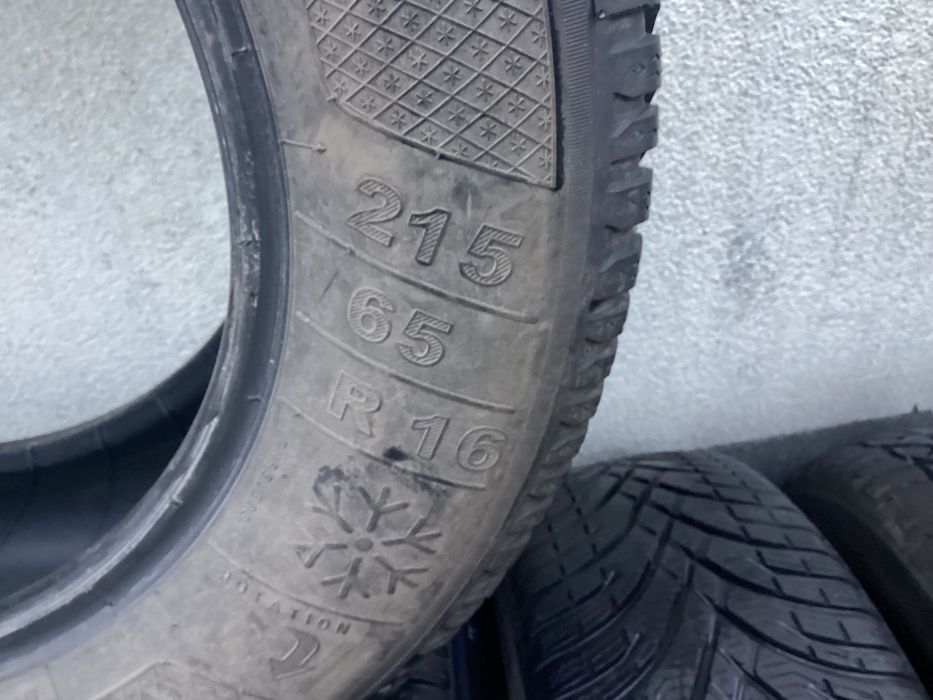 KLEBER 215/65r16 4szt opony zima zimowe 6.7mm