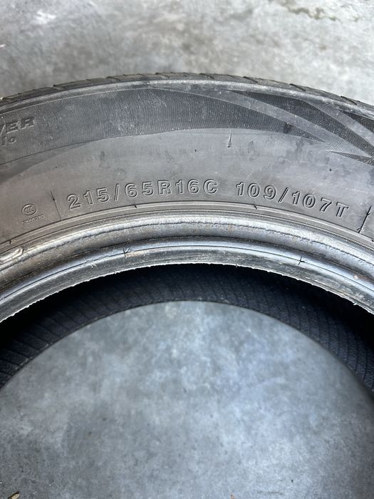 1x Opona całoroczna 215/65R16C Tracmax Allseason VanSaver 6mm 2023