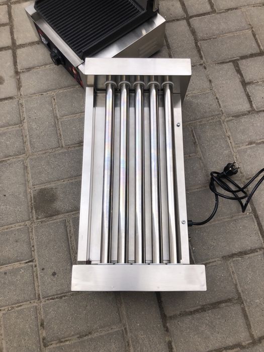 Гриль Прижимний Контактний Гриль Роликовий на 5 роликів