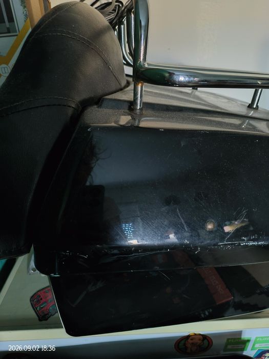 Top Case CustomAcces com Grelha e Encosto