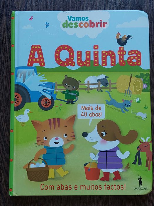 Livro infantil com janelas - A Quinta