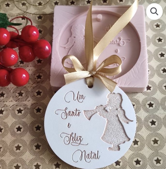 Peças gesso perfumado