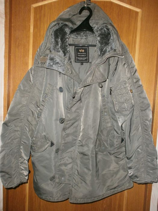 Куртка парка аляска Alpha Industries N-3B, р. L, наш 52-54. ПОГ-67 см