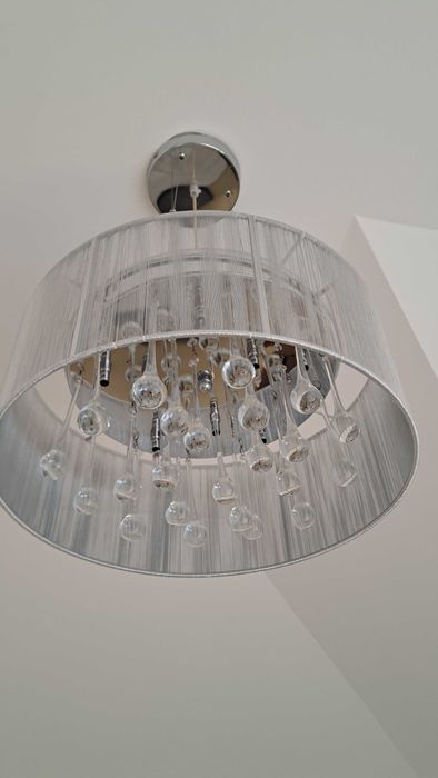 Lampa wisząca Artemida szkło/metal