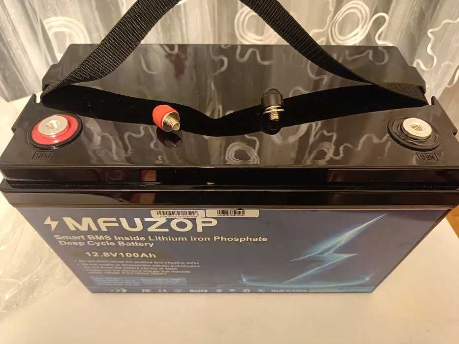 Акумулятор LiFePO4 12,8V 100Ah з BMS в наличии быстрая отправка