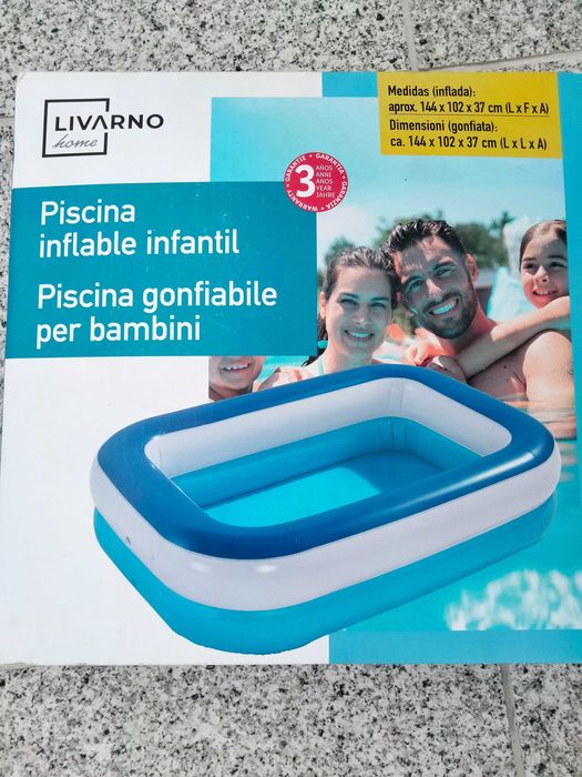 Piscina de criança  1,44x102x37cms ( nova na caixa)