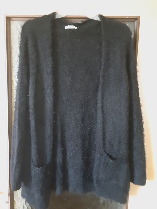 Sweter kardigan damski czarny Uniwersalny