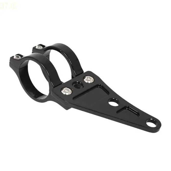 Suportes de Farol Universais 41 mm para Bainha - Alumínio Preto