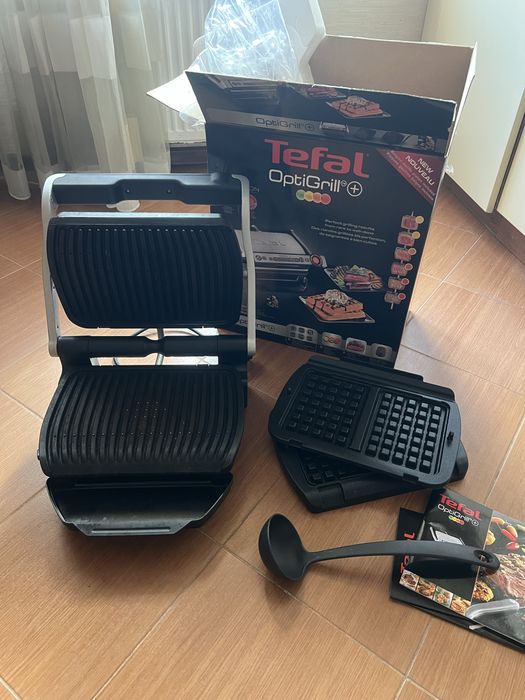 Продам optigrill Tefal+ сьемные пластины для вафель GC716D12