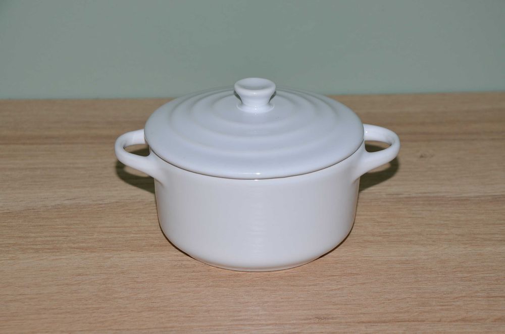 Casserole do zapiekania, białe, Duka