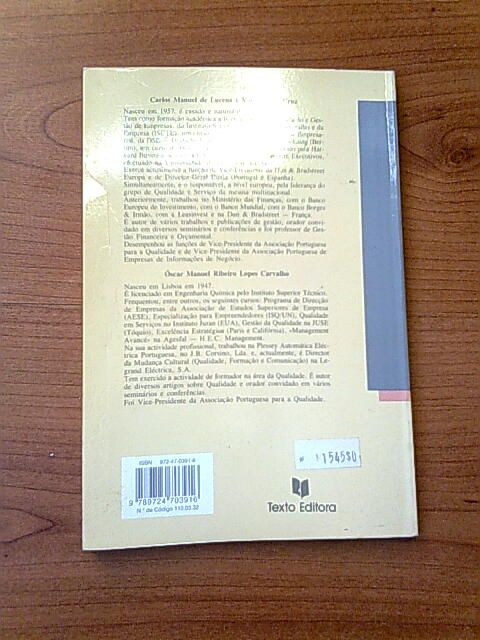 Livro Qualidade uma filosofia de gestão