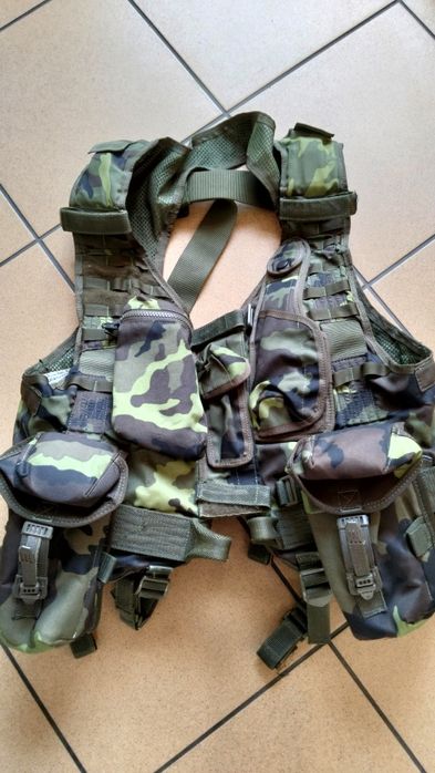 kamizelka taktyczna MNS 2000 vz. 95 uprzaż certyfikat ČSN EN 361