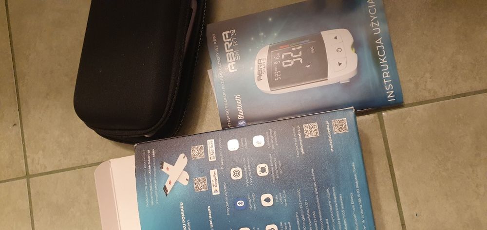 Glukometr abra smart zestaw do pomiaru glukozy
