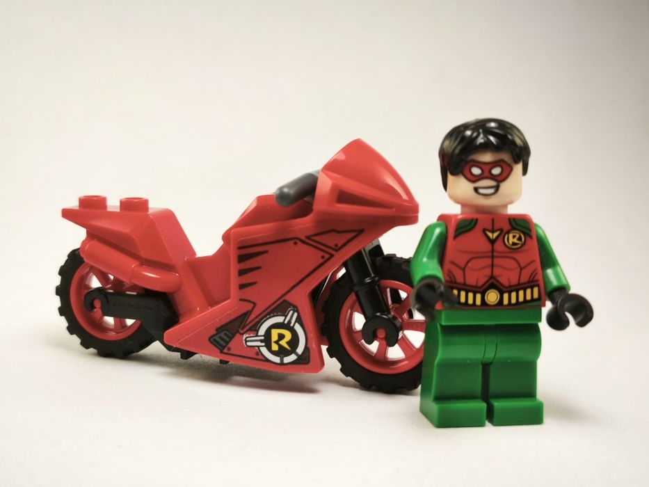 LEGO Robin i motocykl