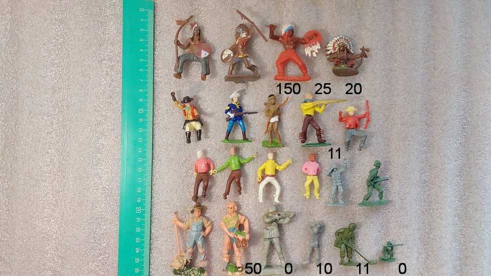 Солдатики. Индейцы и ковбои. 160 шт.