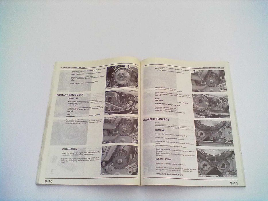 Manual Técnico Oficial Honda TRX Sportrax 450EX