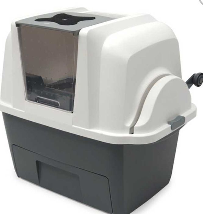 Caixa areia auto-limpeza