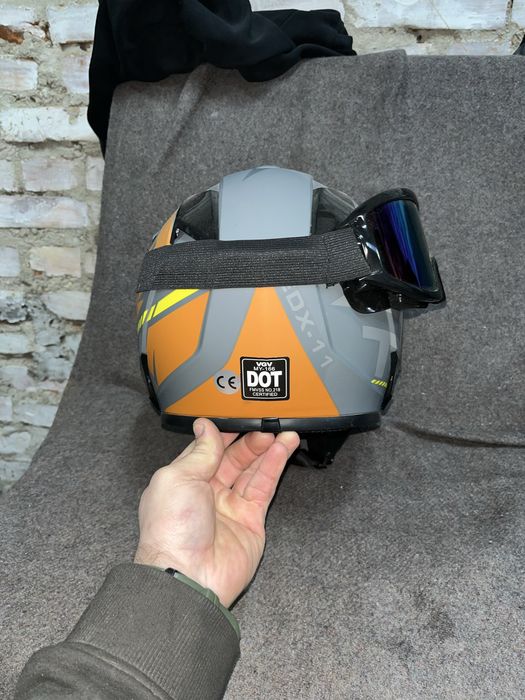 EDX-11 Шлем мото мотокрос для самоката