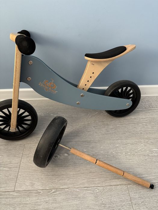 Rowerek biegowy 2 w 1 Kinderfeets bambusowy