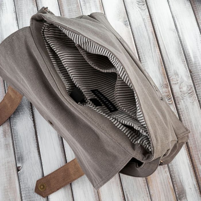 Torba męska ze skóry wegańskiej Paolo Peruzzi E-08-MC